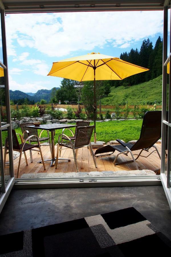 Ferienwohnung Almflair Chalet Thiersee Exterior foto